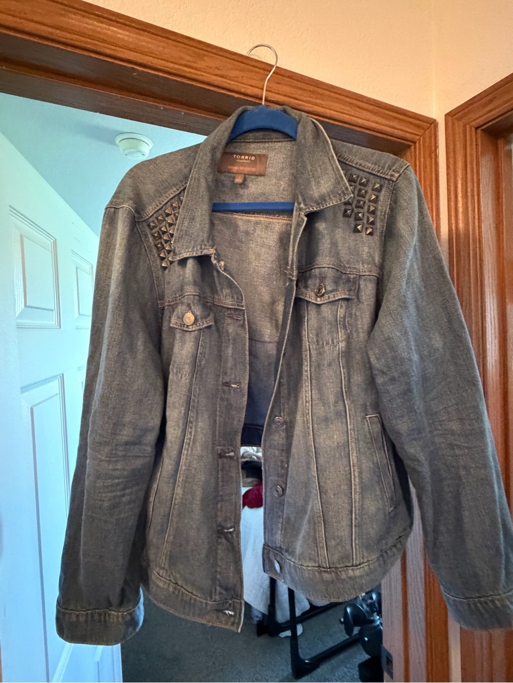 Torrid Studded Denim Jacket - Women